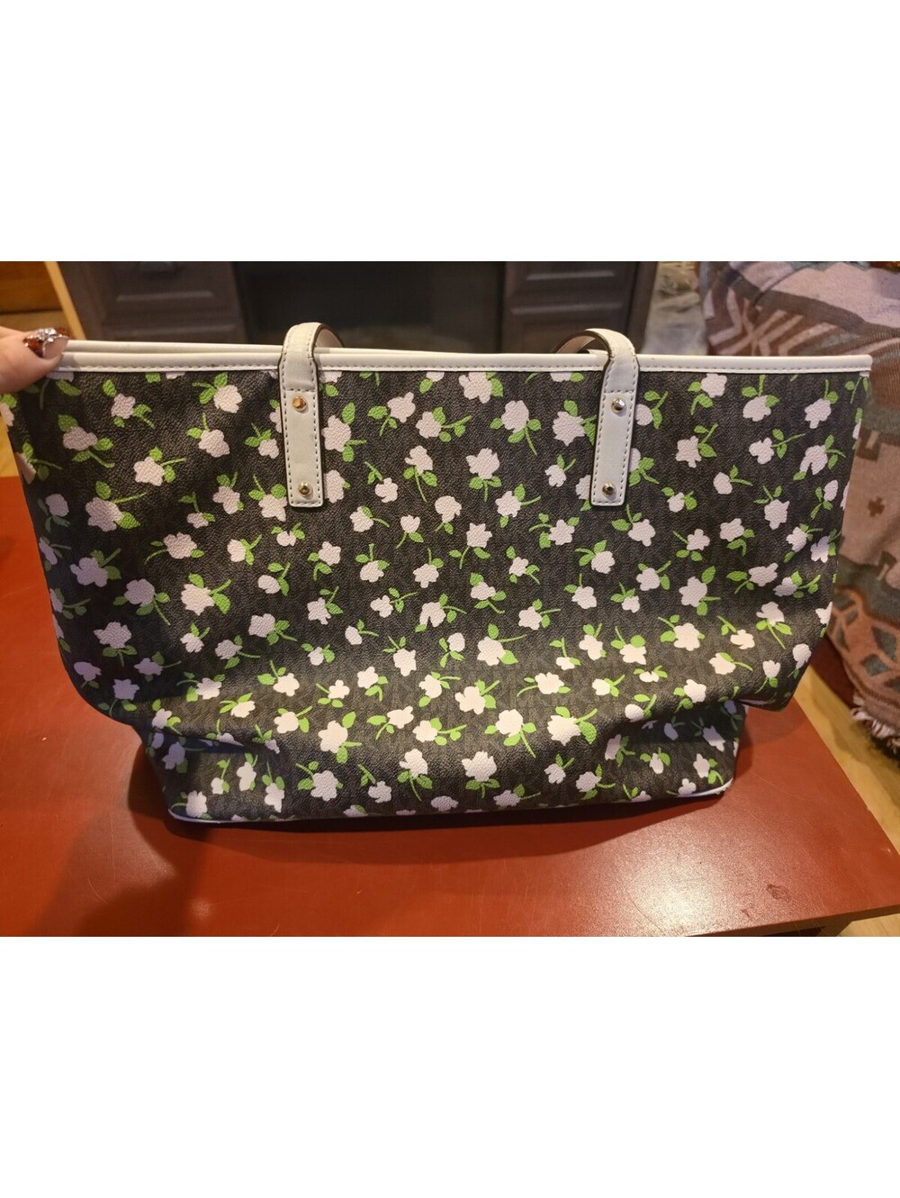 Michael Kors  Carter Large Open Tote Bag ~ Rose Floral